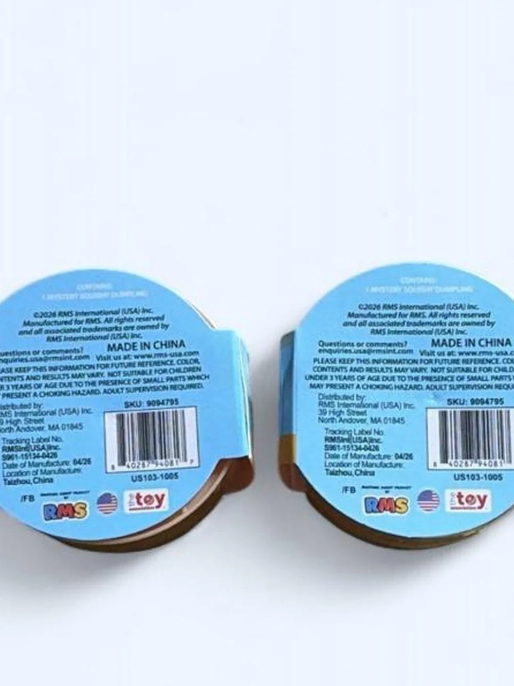 (2) Viral Mini Mystery Squishy Dumpling (Metallic Edition)